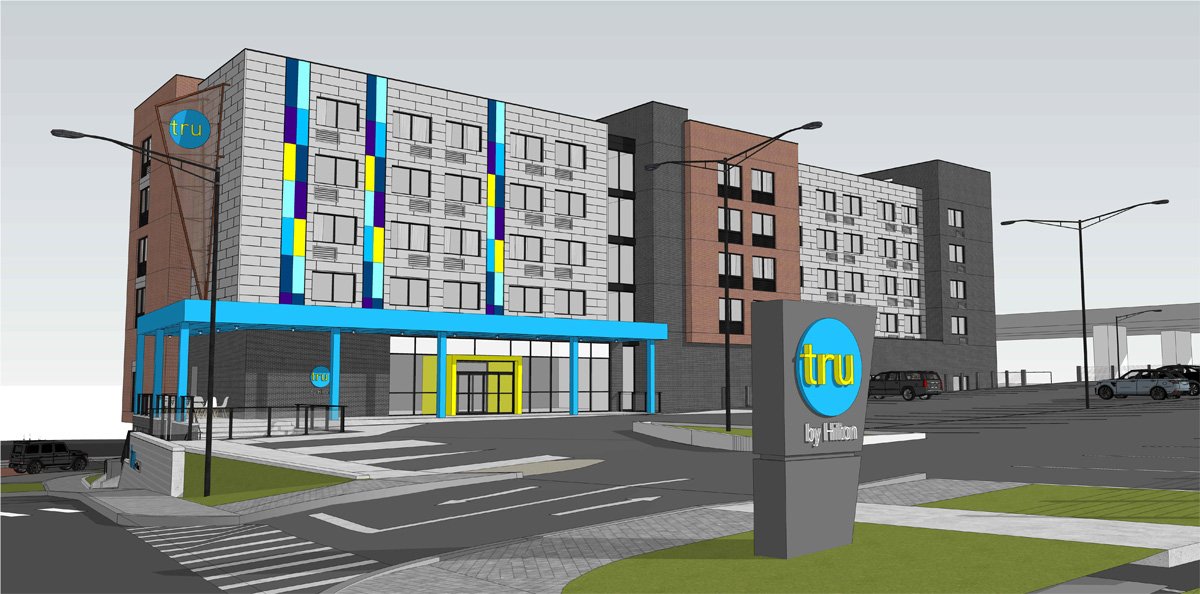 Tru By Hilton With Intus Windows Rendering Credit To Built Form Llc