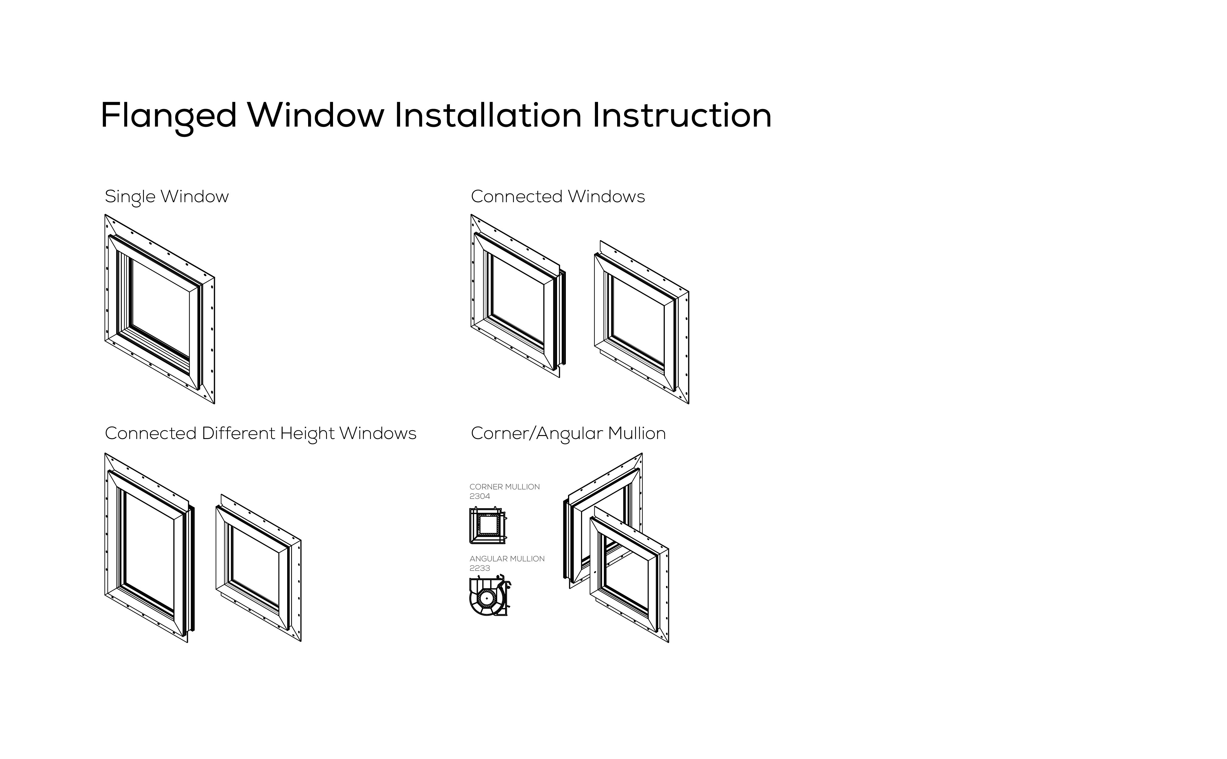 Flanged Window Installation 1