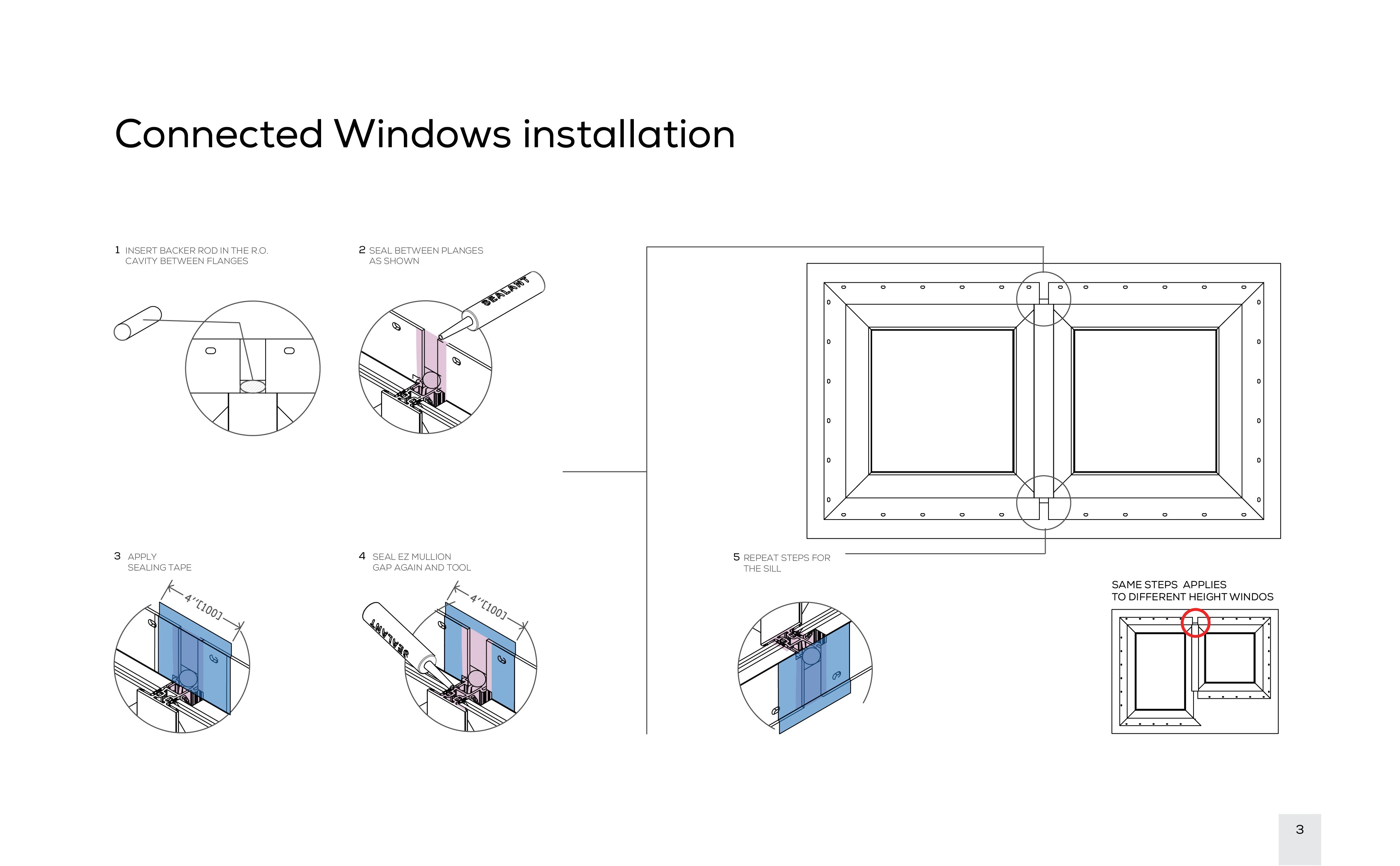 Flanged Window Installation 4