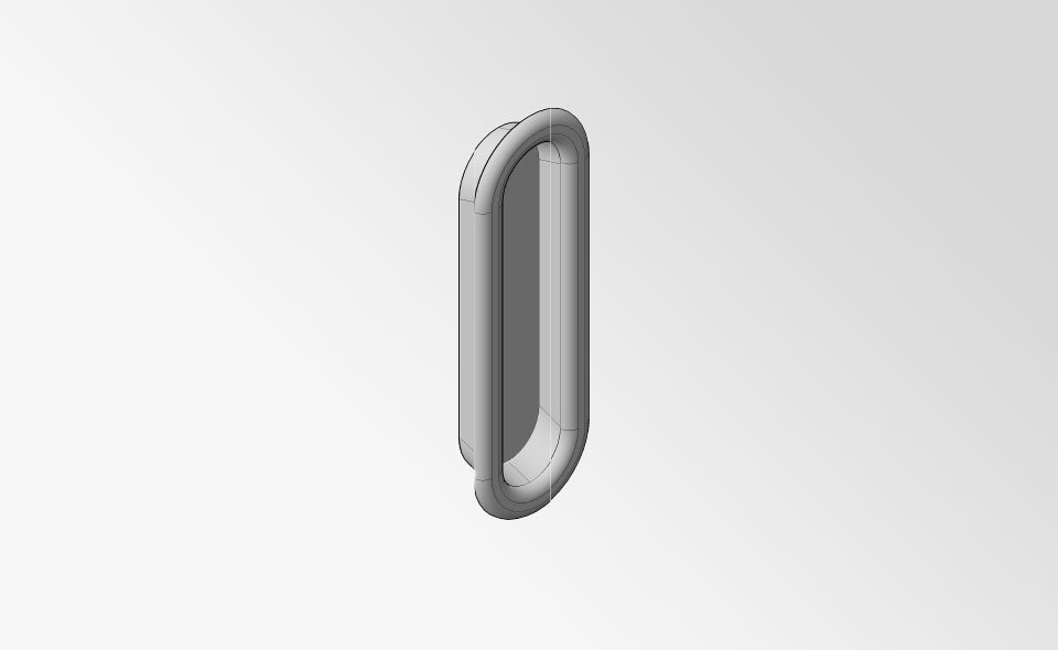 Sliding Door Flush Handle