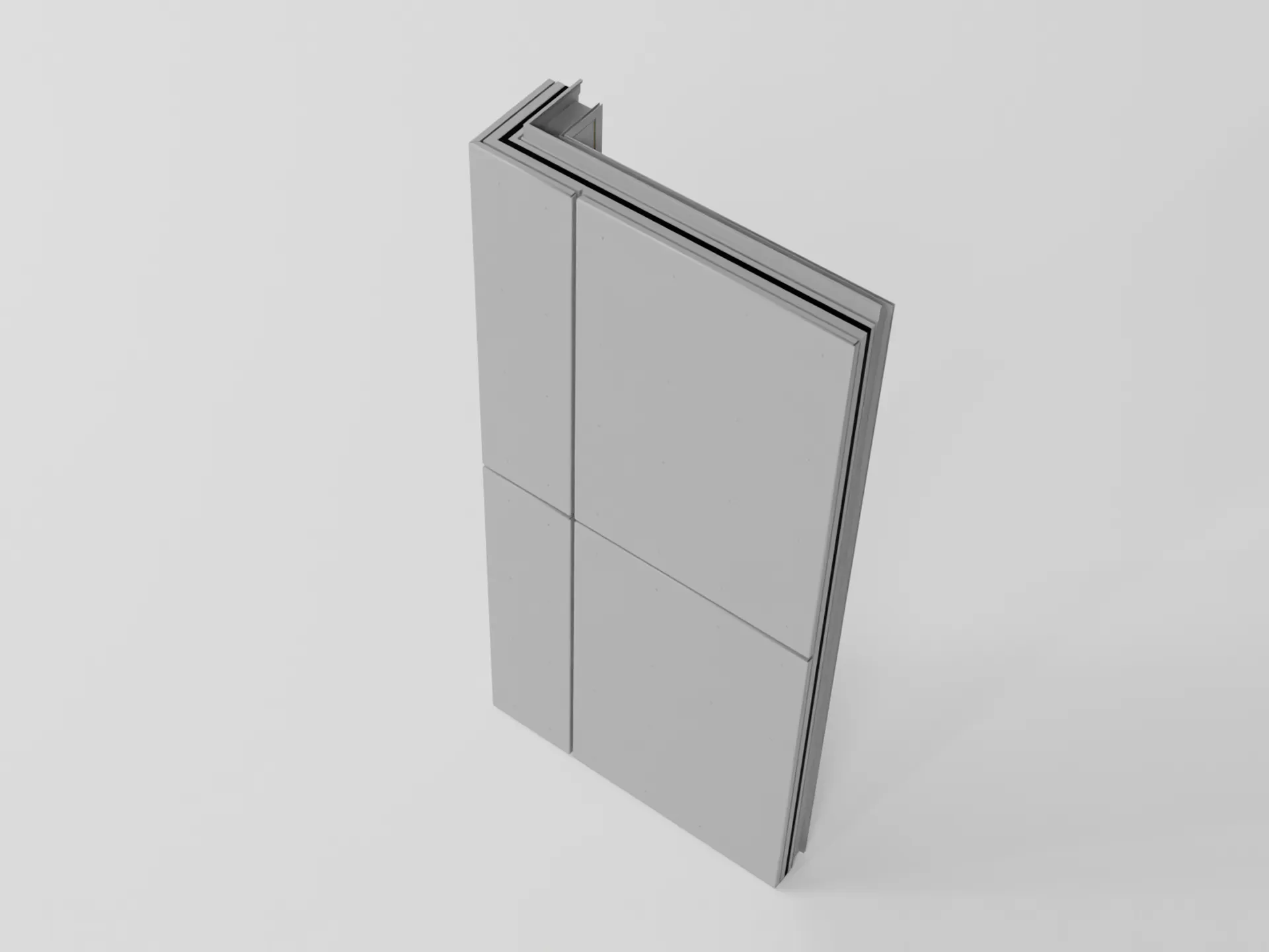 Outside Corner Aluminum Sheet Cladding 3