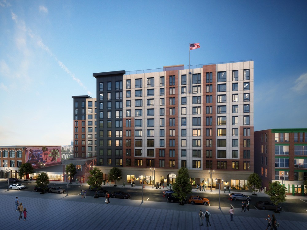 caldwell apartments, multifamily, lynn, massachusetts, windows INTUS