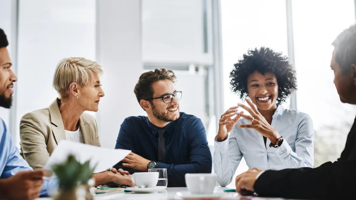 Shot Of A Group Of Businesspeople Sitting Together 2022 12 14 23 19 47 Utc